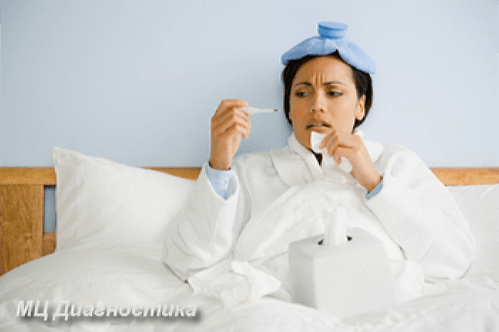 при заболевании грипом - необходим постельный режим